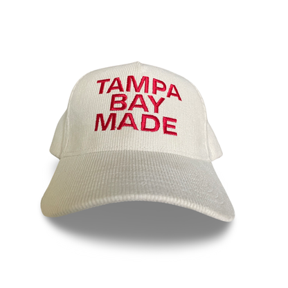 TBM Corduroy Trucker (Cream/Red)