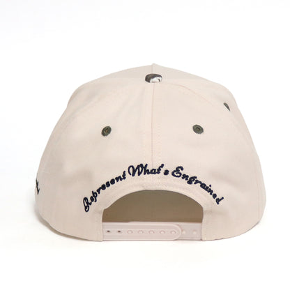 Tampa Bay Made Classic Snapback (Cream/Tree Camo)