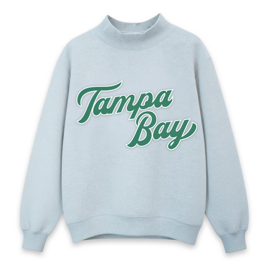 USF Tampa Bay Script Mockneck