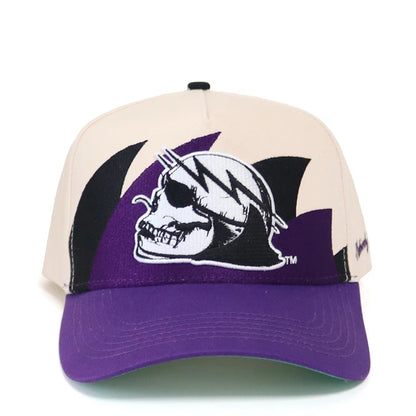 Vintage Wave BIG3 Logo (Cream/Purple/Black)