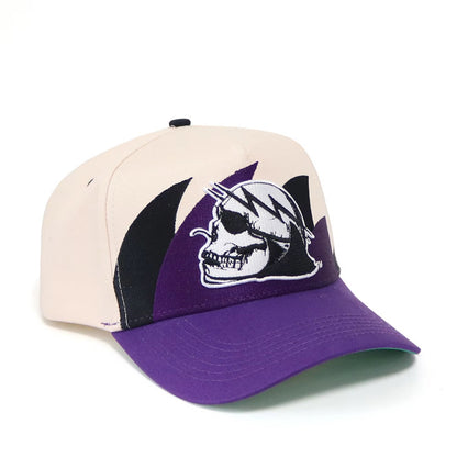 Vintage Wave BIG3 Logo (Cream/Purple/Black)
