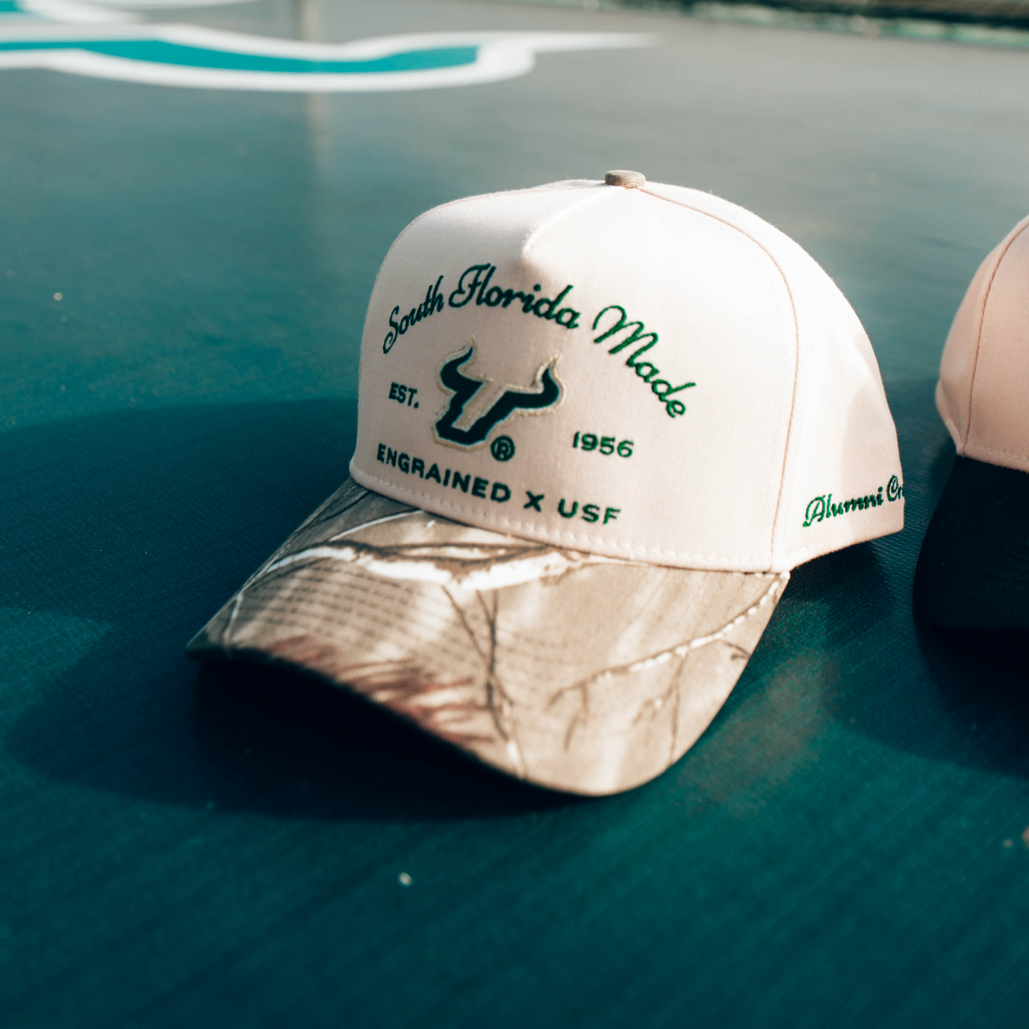 South Florida Made Classic SnapBack (Cream/Camo)