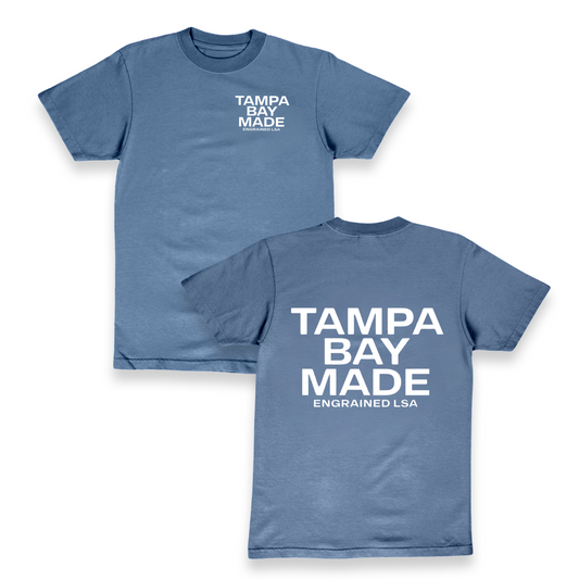 TBM Staple Tee (Blue/White)