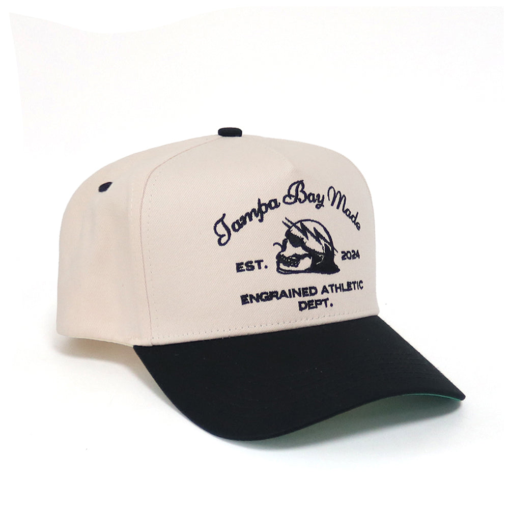 Tampa Bay Made Classic Snapback (Cream/Black)