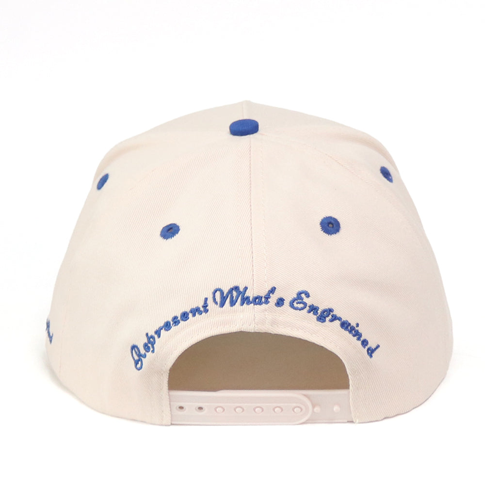 Tampa Bay Made Classic Snapback (Cream/Royal)
