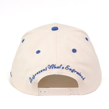Tampa Bay Made Classic Snapback (Cream/Royal)