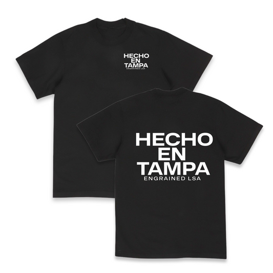 Hecho En Tampa Staple Tee (Black)