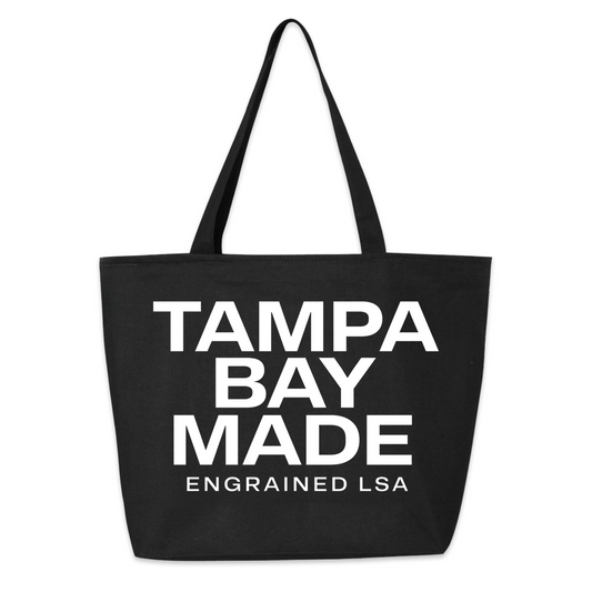 Tampa Bay Made Staple Tote (Black)
