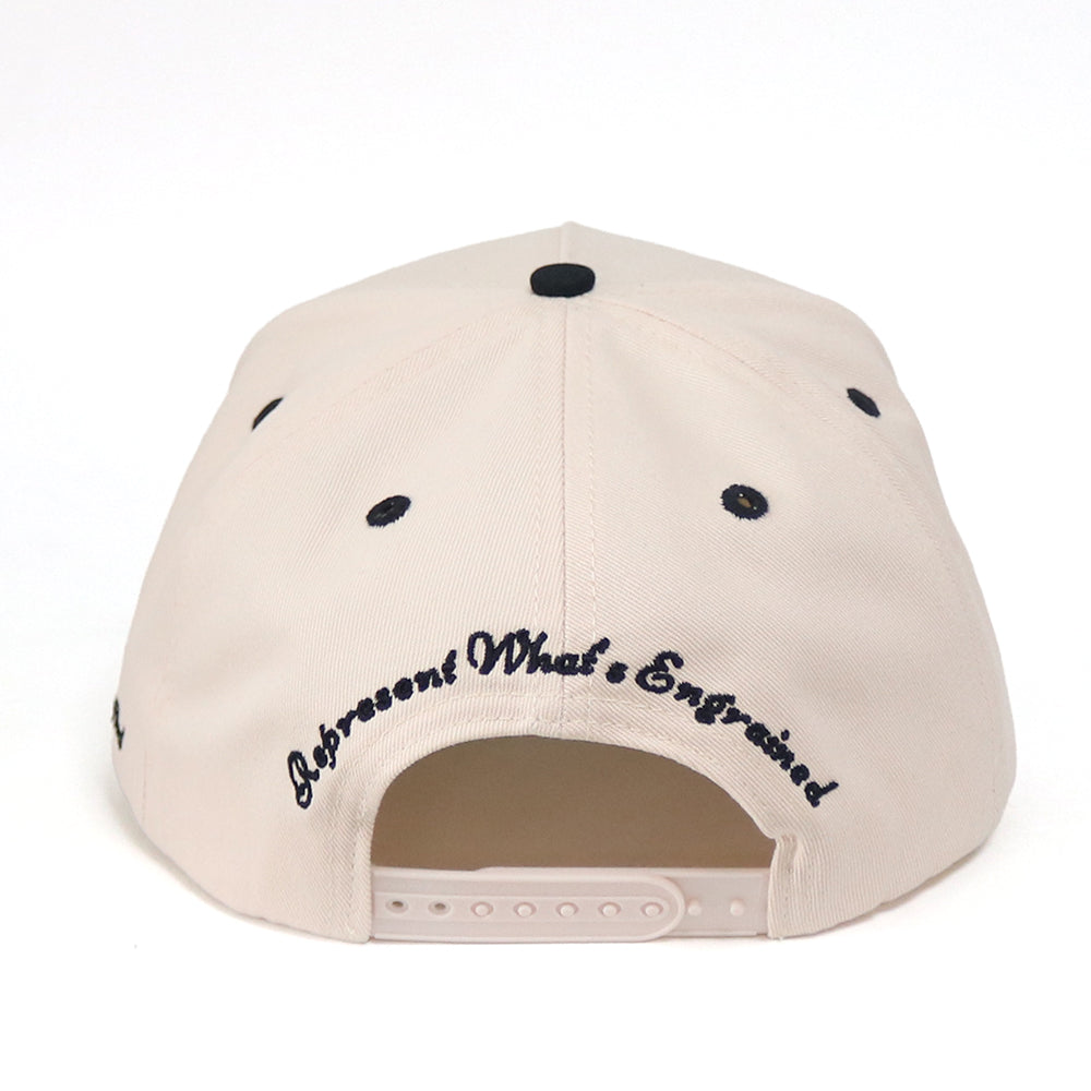 Tampa Bay Made Classic Snapback (Cream/Black)
