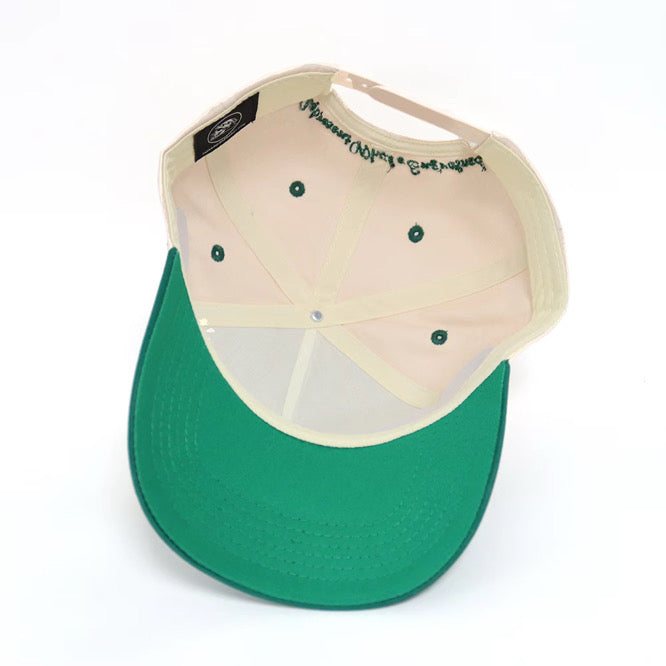 South Florida Made Classic SnapBack (Cream/Green)