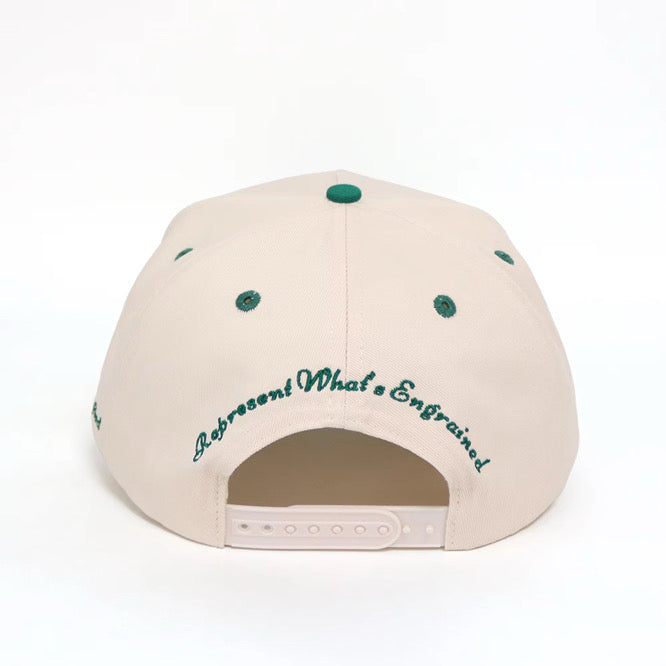 South Florida Made Classic SnapBack (Cream/Green)