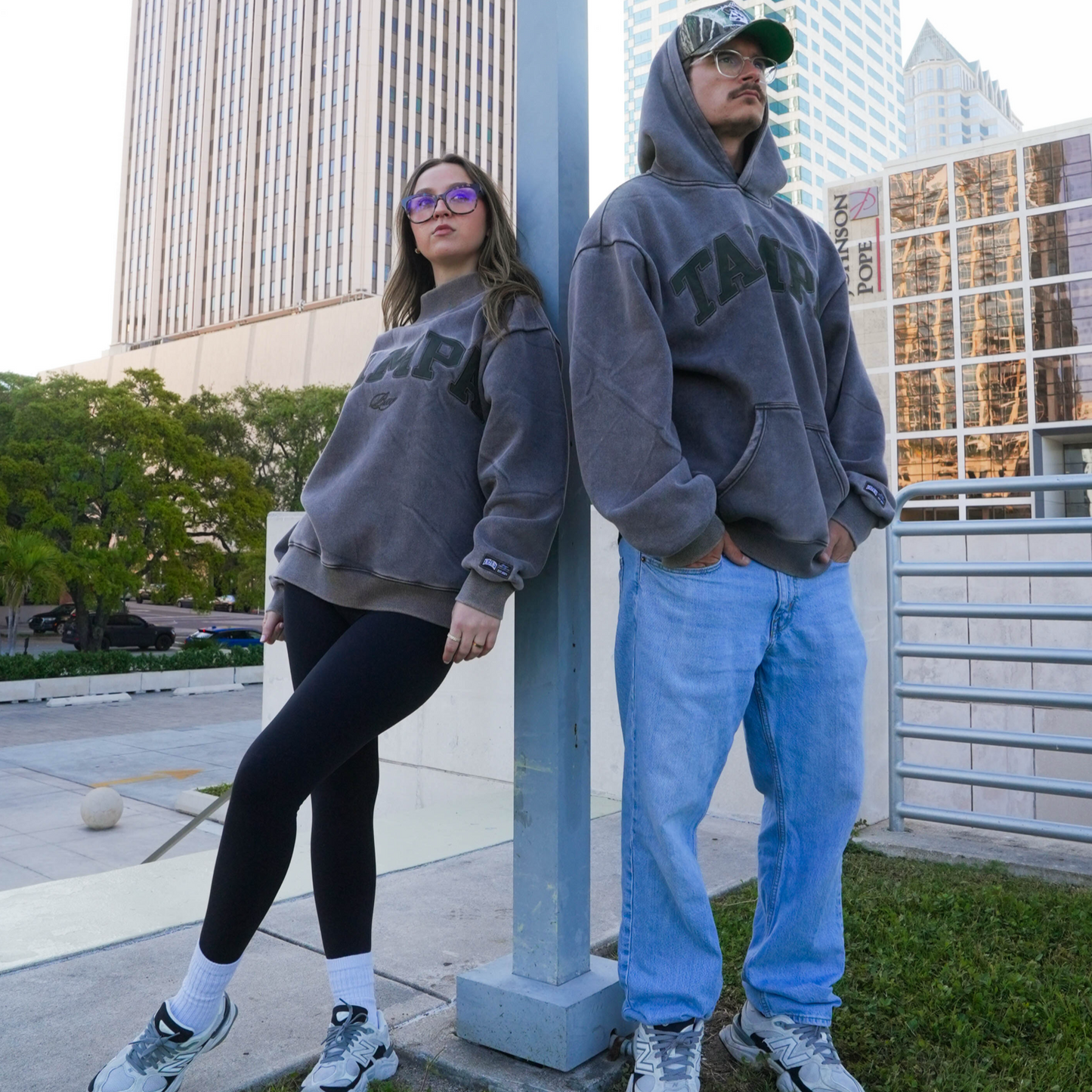 Tampa Bay Varsity Hoodie (Ash)