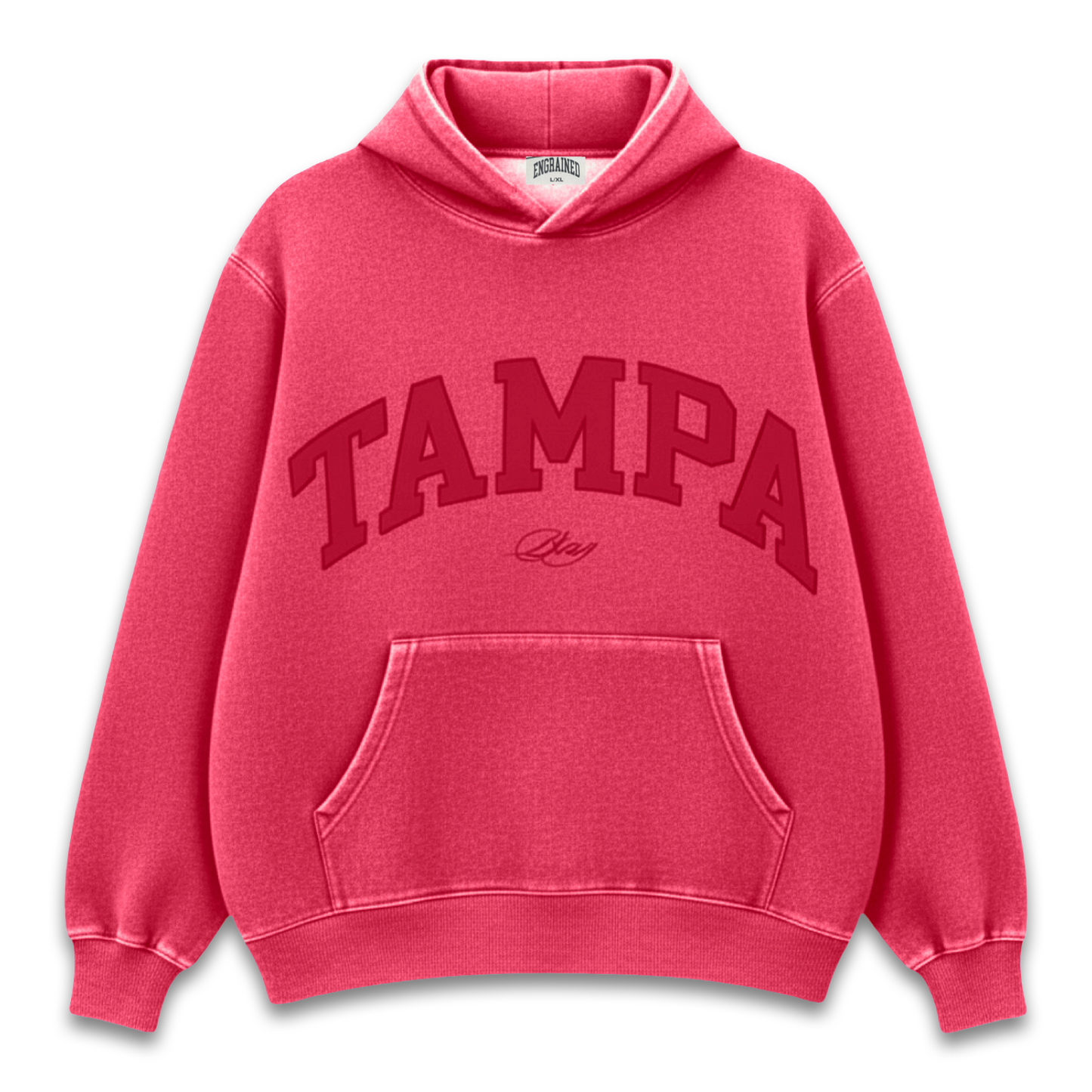 Tampa Bay Varsity Hoodie (Vintage Red)