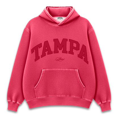 Tampa Bay Varsity Hoodie (Vintage Red)