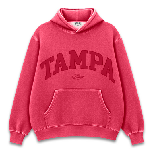 Tampa Bay Varsity Hoodie (Vintage Red)