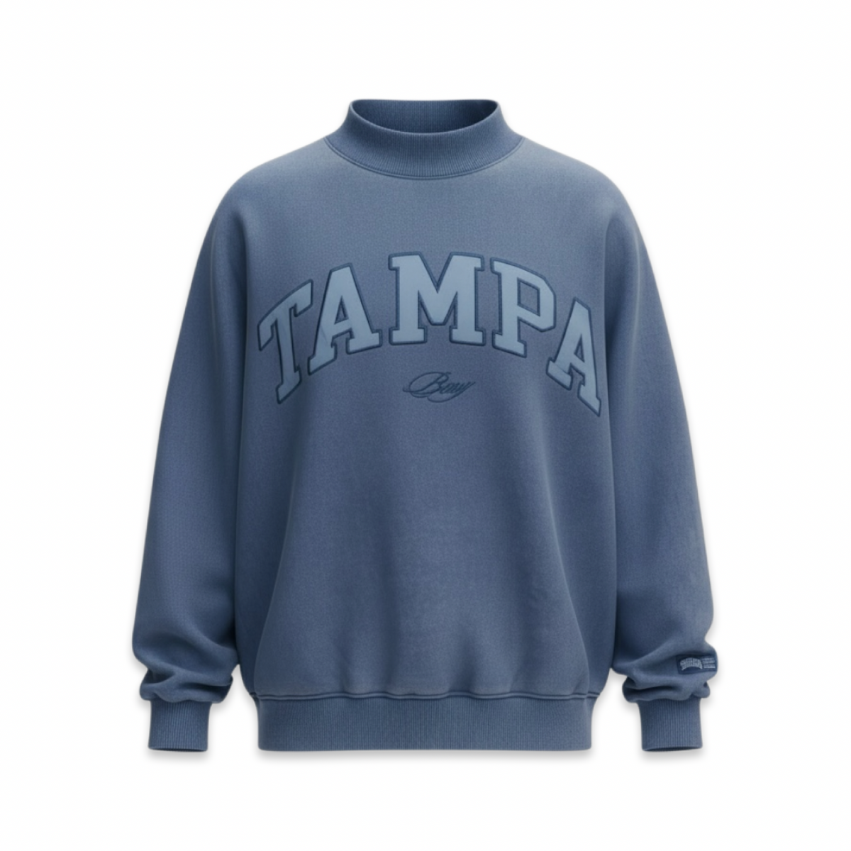 Tampa Bay Varsity Mockneck (Vintage Blue)