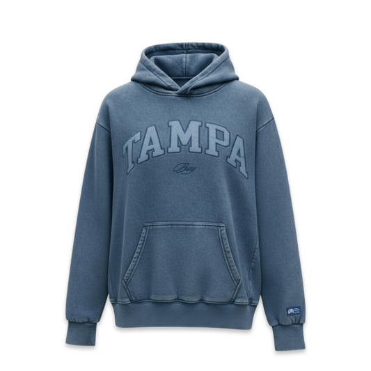 Tampa Bay Varsity Hoodie (Vintage Blue)