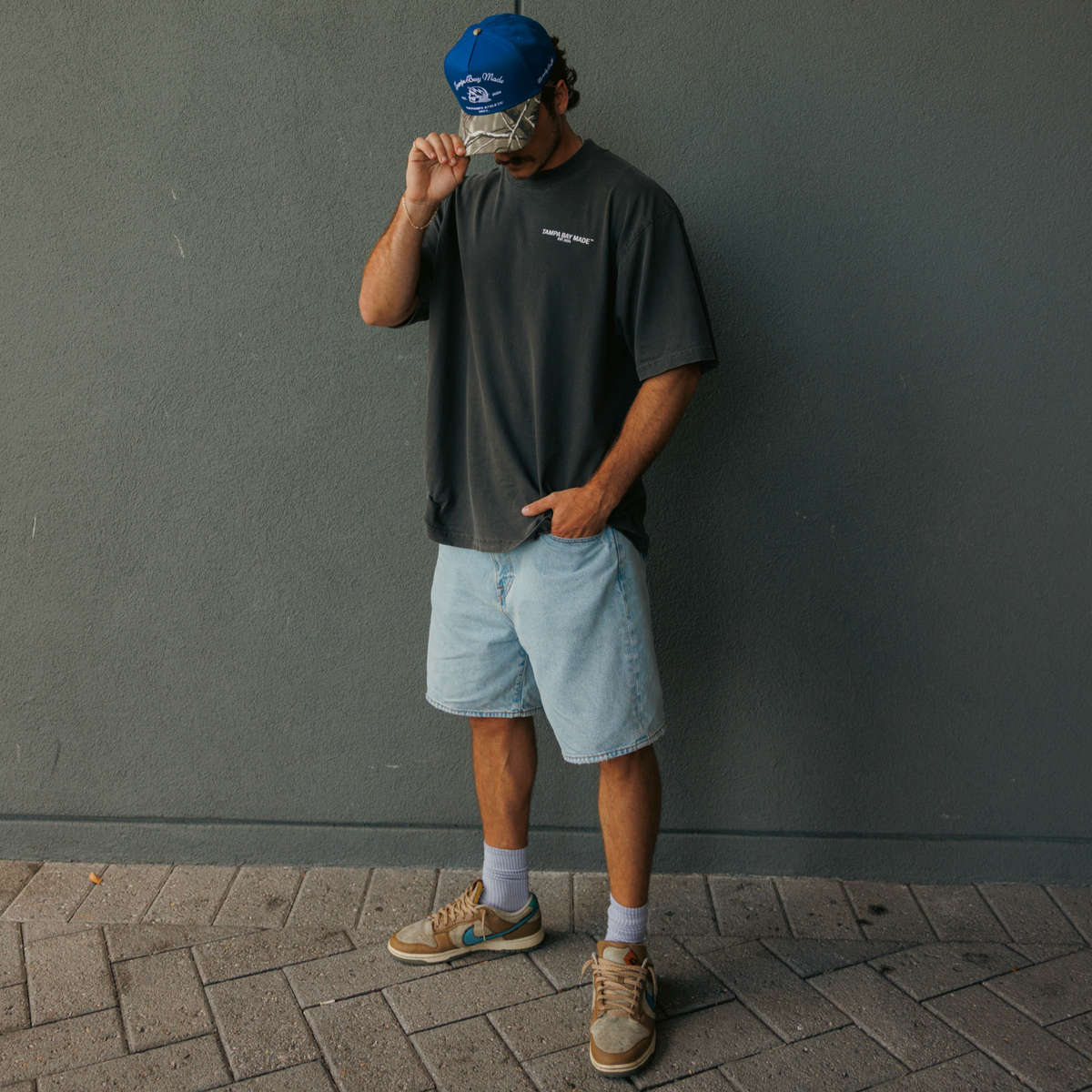 Natively Crafted Oversized Tee (Stone)