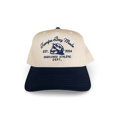 TBM Classic Snapback (Cream/Navy)