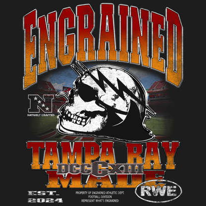 Limited Edition Football Division Graphic Tee (Red)