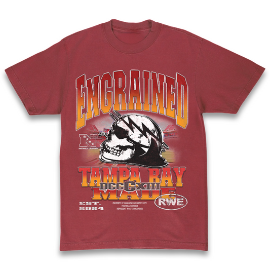 Limited Edition Football Division Graphic Tee (Red)