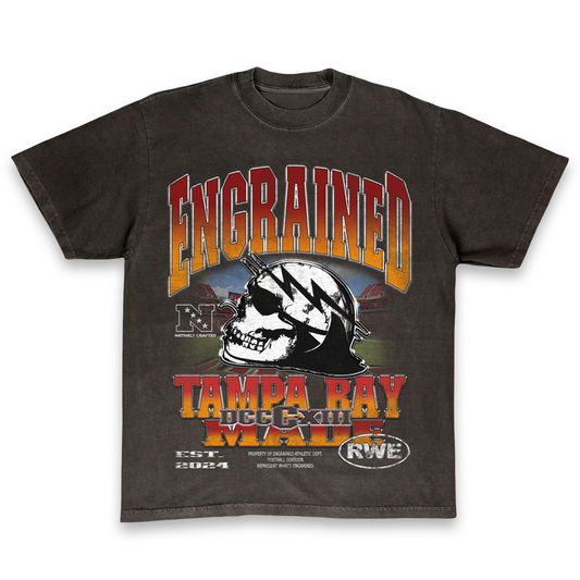 Limited Edition Football Division Graphic Tee (Grey)