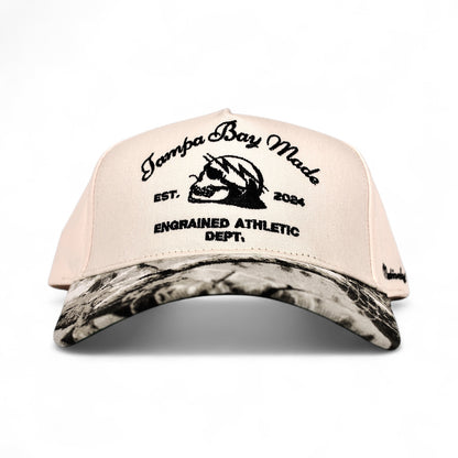 Tampa Bay Made Classic Snapback (Cream/Tree Camo)