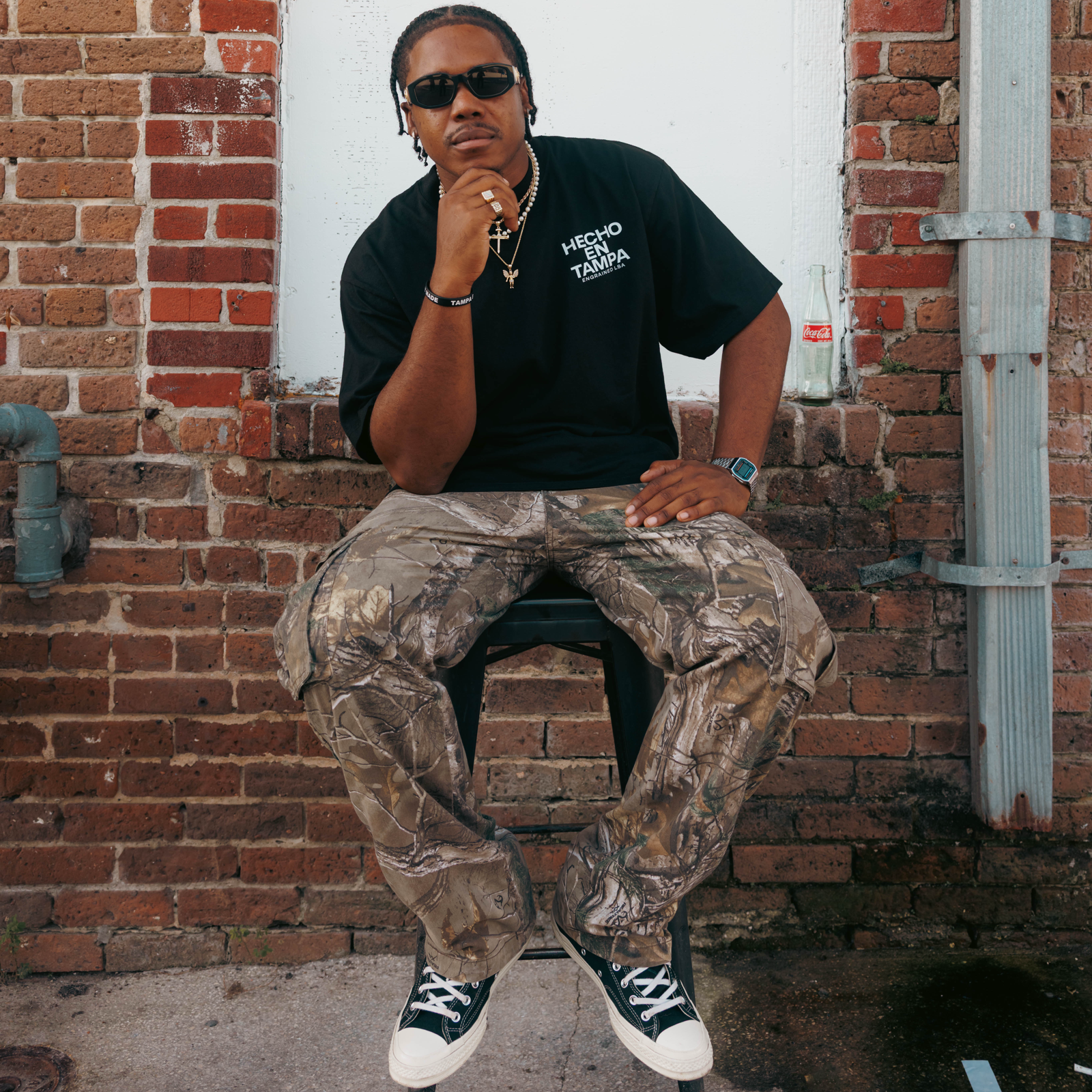 Tampa T Rapper Hecho En Tampa Staple Tee (Black) – Engrained Lifestyle Apparel