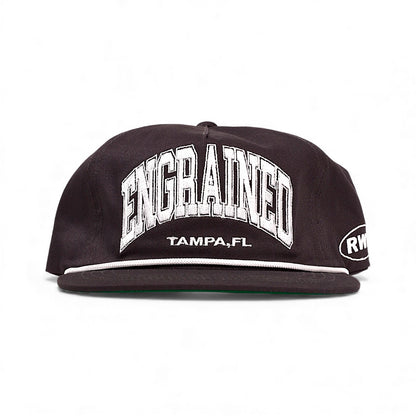 Engrained Origins Snapback (Vintage Black)
