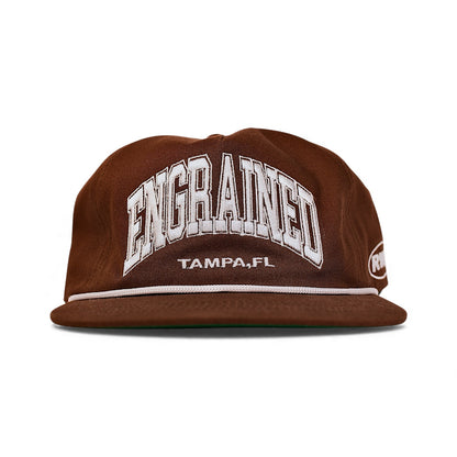 Engrained Origins Snapback (Brown)