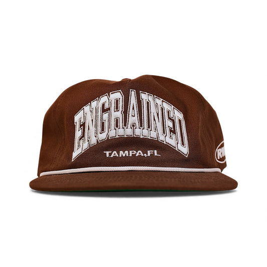 Engrained Origins Snapback (Brown)