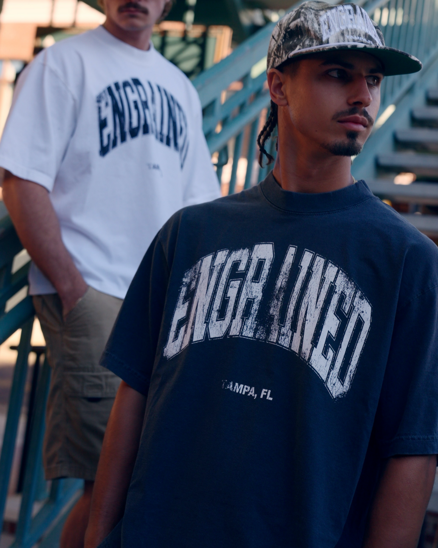 Engrained Origins Snapback (Tree Camo)