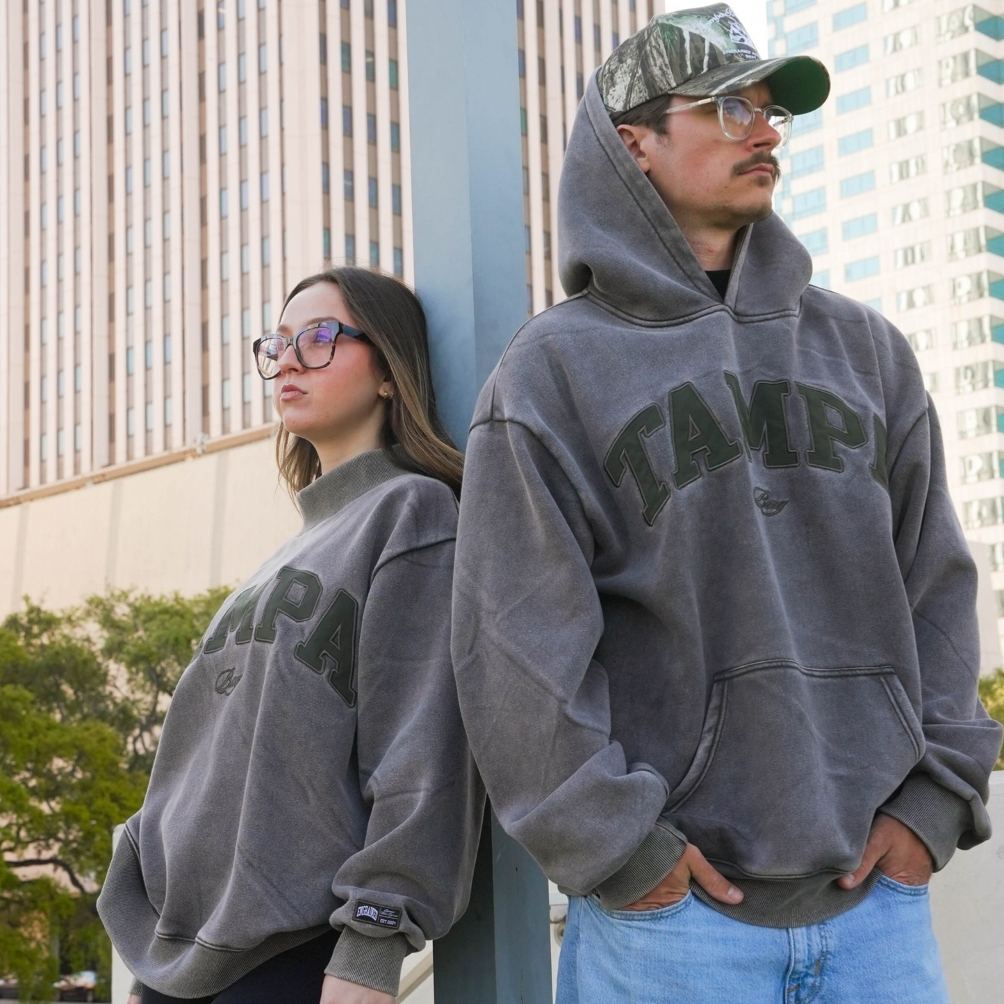 Tampa Bay Varsity Hoodie (Ash)