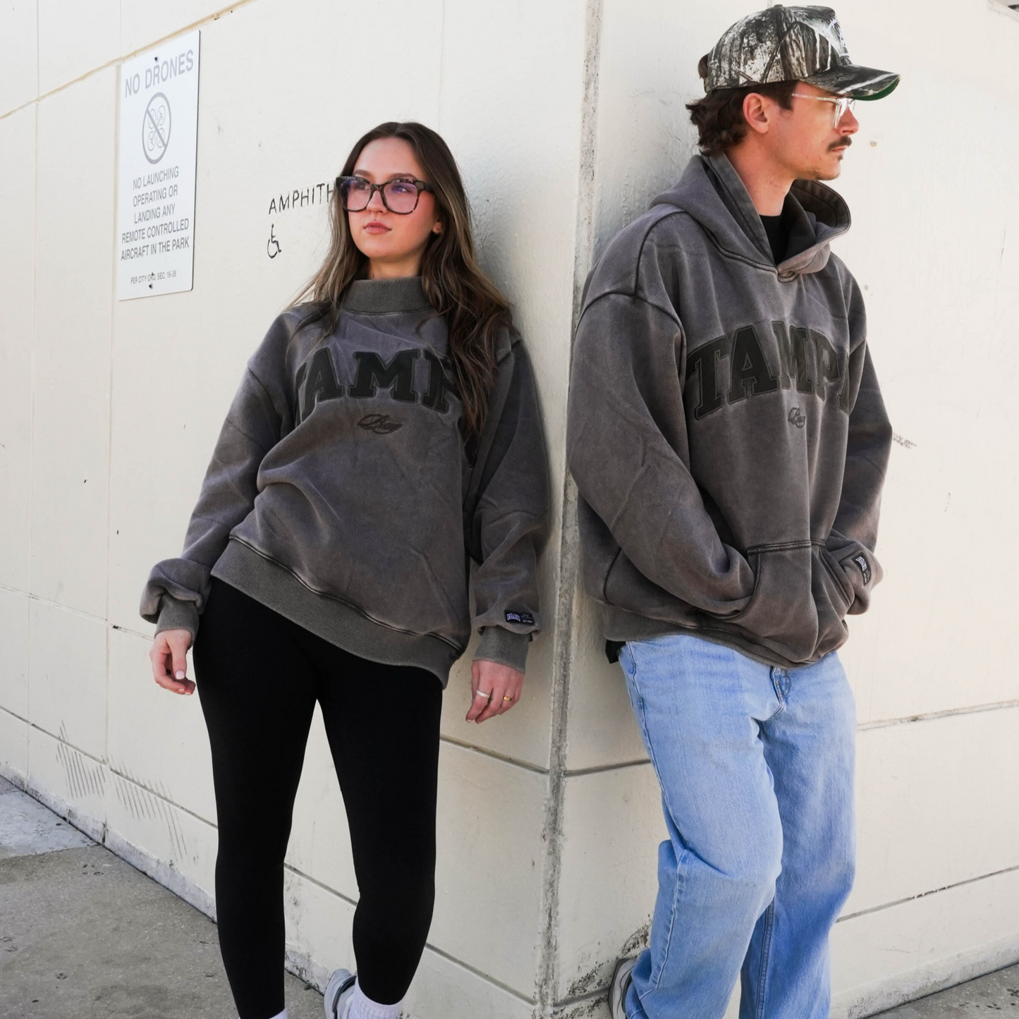 Tampa Bay Varsity Hoodie (Ash)