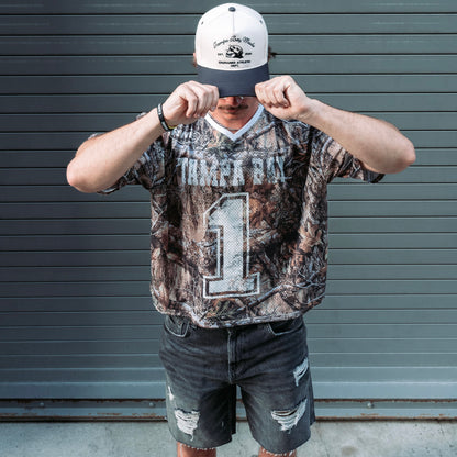 Tampa Bay Made Vintage Cropped Jersey (Camo)