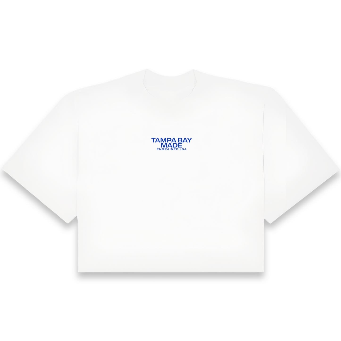 Women’s Cropped Staple Tee (White)