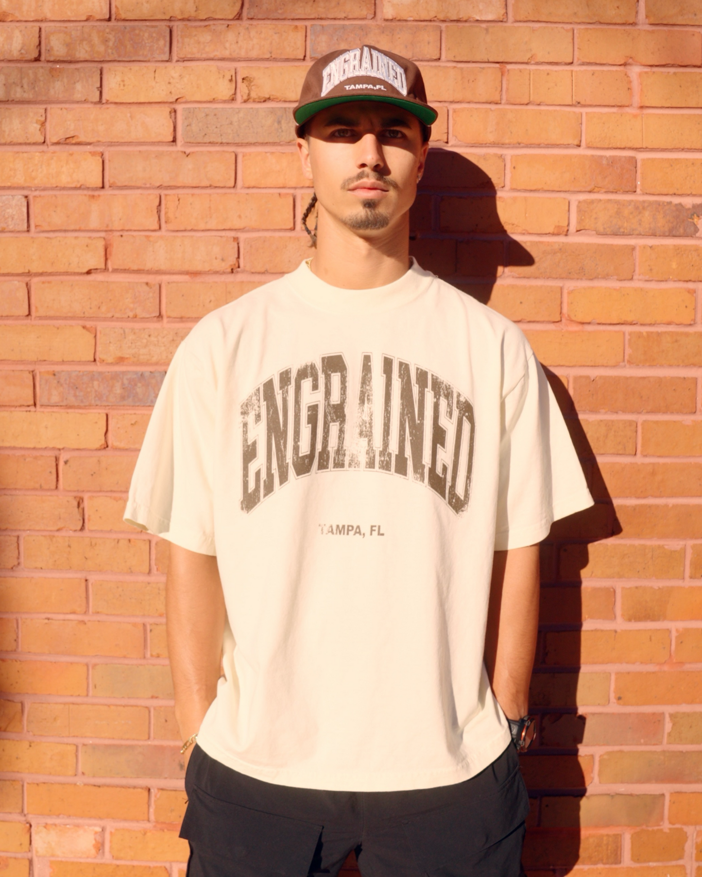 Engrained Origins Snapback (Brown)